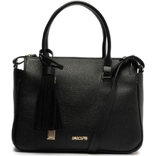 Bolsa Tira Colo Média Feminina Anacapri Preta