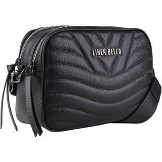 Bolsa Feminina em couro Linea Bella 5211 Preto