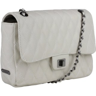 Bolsa Feminina em couro Linea Bella 5157 Off White