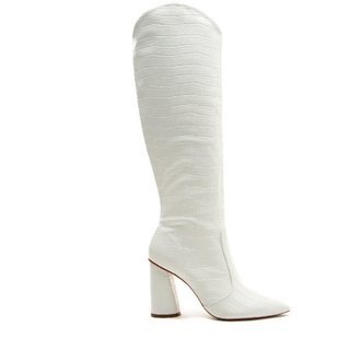 Bota Branca Cano Longo Cecconello 1867004-3