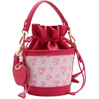 Bolsa Feminina Chenson Original Little Heart Saco 3484966