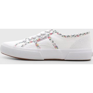 Tênis Feminino Superga Floral Branco
