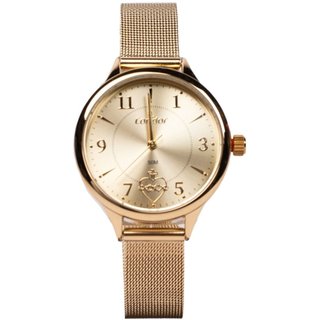 Relógio Feminino Condor Analógico CO203NIZ/K4X com Coração e Conjunto Dourado