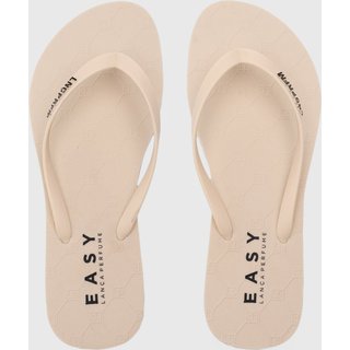 Chinelo Feminino Lança Perfume Dedo Bege