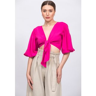 Blusa Le Loup Com Mangas Bufantes