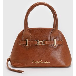 Bolsa Luiza Barcelos Tiracolo Alça dupla Caramelo