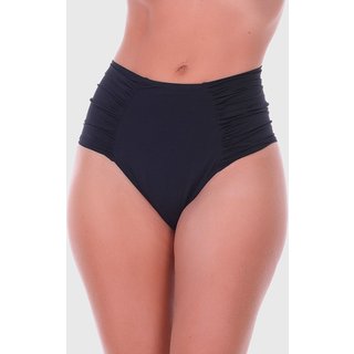 Calcinha Summer Soul Hot Pants Franzido Preto