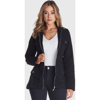 Jaqueta Jeans HNO Jeans Premium Preto