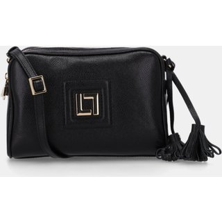 Bolsa Média Couro Luz Da Lua 10005324 Luz Da Lua Preto