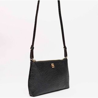 Bolsa Crossbody Lança Perfume Slim Pr26 Preto Feminino
