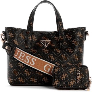 Bolsa Guess Latona Ii Mini Tote Marrom