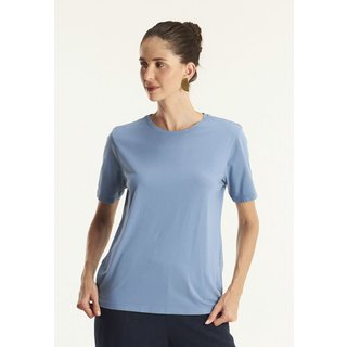 Camiseta Cantão Reta Classic com Bordado Azul