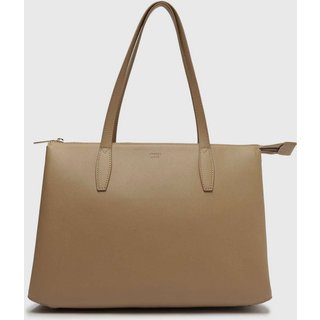Bolsa Tiracolo Feminina Arezzo Shopping Bege