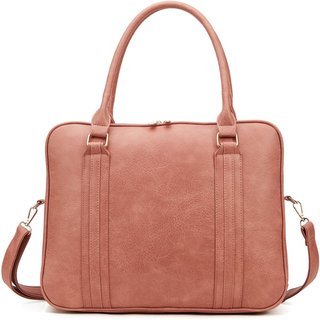 Bolsa De Notebook Grande Pasta Executiva Maleta Case Luísa Rinaldi Rosa
