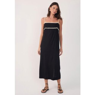 Vestido Dress To Midi Viés Preto