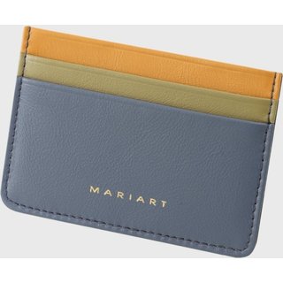 Porta-Cartão Couro Mariart Fruto Azul Canindé