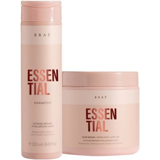 Kit Braé Essential Shampoo e Máscara G (2 produtos)