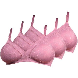Kit com 3 Sutiãs sem Aro e sem Bojo Duloren 111743 Taça B Roxo