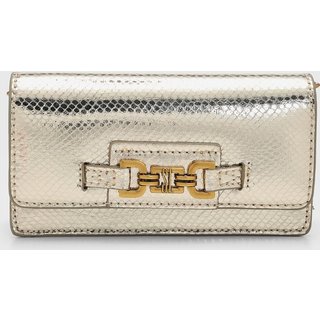 Bolsa Feminina Santa Lolla Textura Metalizada Dourada