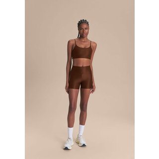 Shorts Feminino Live Fit Allure Adaptiv Marrom