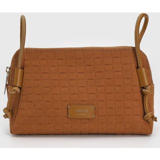 Bolsa Feminina Arezzo Matelassê Caramelo
