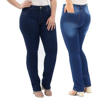 Kit 2 Calças Jeans Femininas Almix