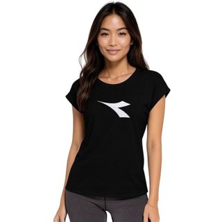 Camiseta Diadora Big Logo Feminina - Preto - diadora