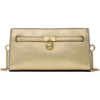 Bolsa Transversal Hamilton De Couro Metalizado 32F5GNXC0M740