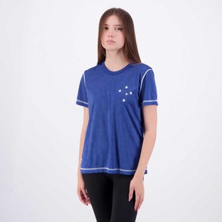 Camisa Cruzeiro Ser Feminina Azul