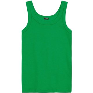 Blusa Feminina Em Ribana Canelada Essendi Verde Médio Verde