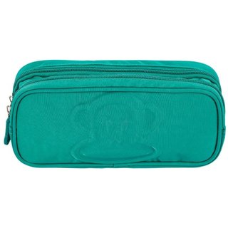Infantil - Estojo 2 Compartimentos Paul Frank Classics Verde - Esmeralda Verde