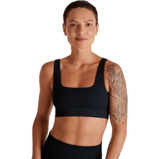Top Lupo Af Canelado Basic - Feminino - Preto