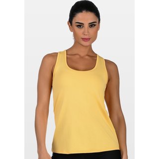 Blusa Fitness Regata NewTrip Summer Soul Estilo Nadador Amarela
