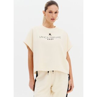 Blusa Mangas Curtas Com Estampa Sport Easy
