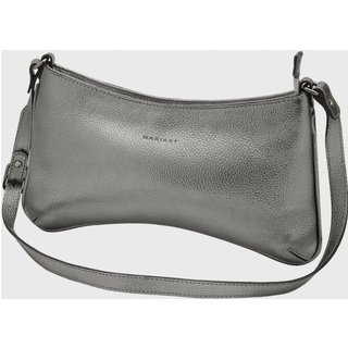 Bolsa Shoulder Couro Mariart Lavanda Onix