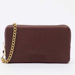 Bolsa Carteira Feminina Parker Brown Petite Jolie PJ20300