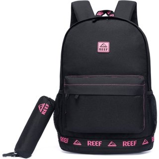 Mochila Reef Estojo Feminina Escolar Faculdade Reforçada Moderna Uso Diário