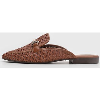 Mocassim Feminino Anacapri Trama Marrom