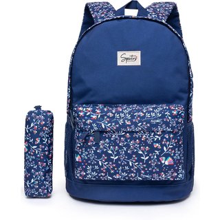 Infantil - Mochila Escolar Feminina Spector Com Estojo Original Espaçosa
