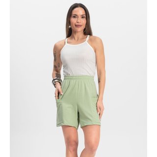 Shorts Feminino Moletinho Infinita Cor Verde