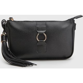 Bolsa Feminina Anacapri Média Tassel Preta