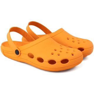 Sapato Feminino Babuche Veritimo Chinelo Conforto Versátil Leve Antiderrapante Laranja