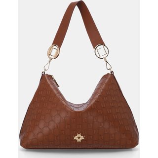 Bolsa Hobo Grande - 2000550 Luz Da Lua Castanho