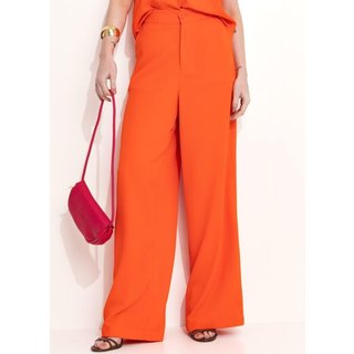 Calça Alfaiataria Laranja Quintess