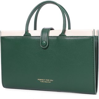 Bolsa Feminina Pequena Transversal Alça de Mão Couro Tiracolo