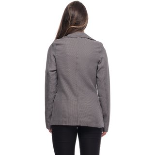Blazer Cinza Alfaiataria Dia a Dia