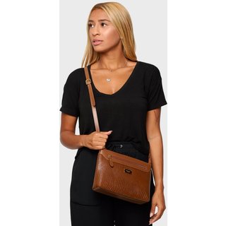 Bolsa Transversal Couro Mariart 2193MRT Havana