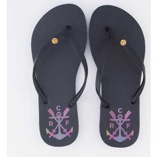 Chinelo Flamengo Manto 3 24 Feminino Preto
