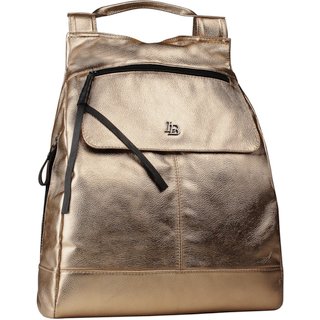 Mochila Grande Kauane Linea Bella 5291 - Aura Bronze