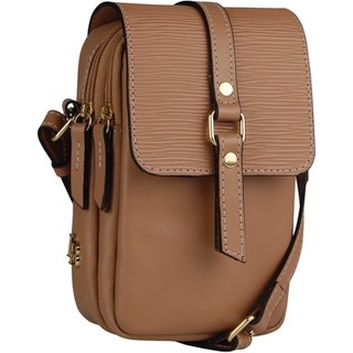 Bolsa Pequena Clair Linea Bella 5562 Aura Marrom Claro